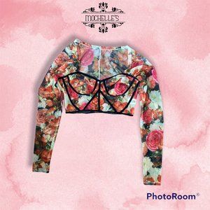 Long Sleeve Crop Top